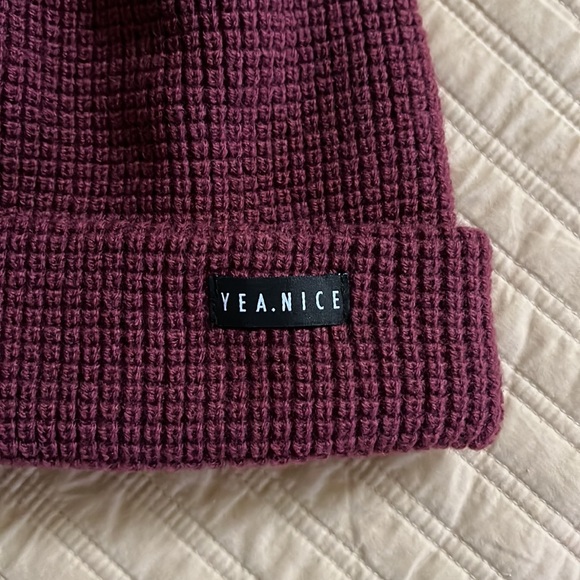 Men’s Yea.Nice Fold Beanie - Picture 2 of 3